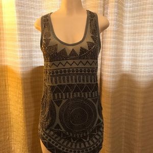 Kultural Sequin Tank Top